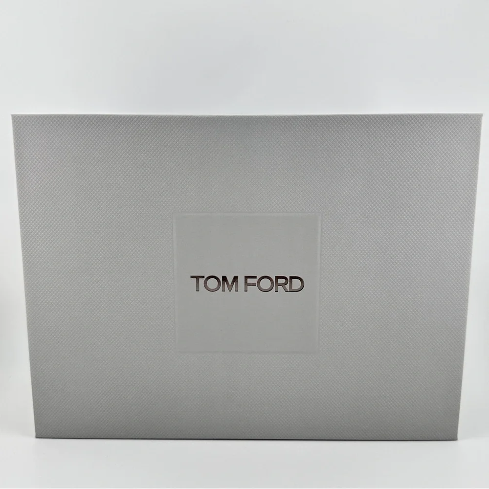 š TOM FORD āLeatherā Mahogany Cosmetic Bag NIB - Picture 7 of 10
